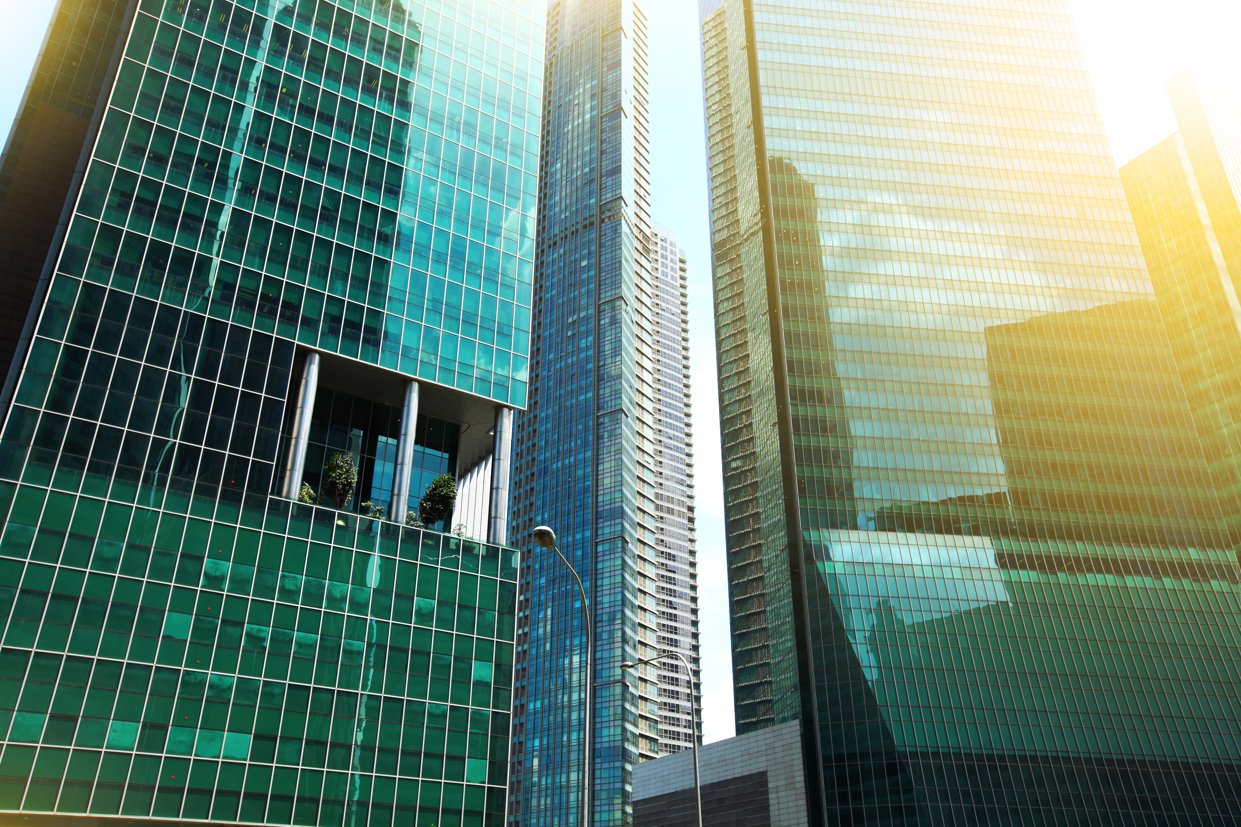 Modern skyscraper